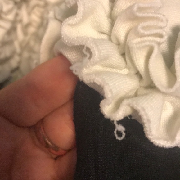 Just Taylor ruffle collar sheath cocktail dress. - Picture 9 of 11